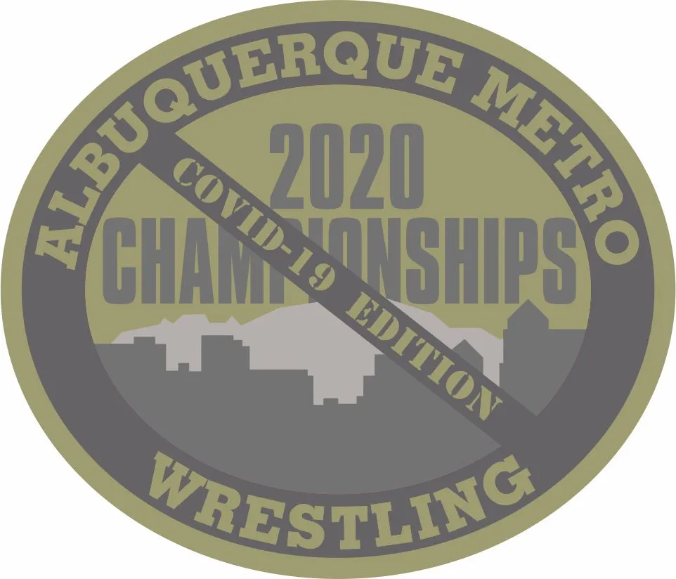 ABQ Metro Wrestling Championship Patches