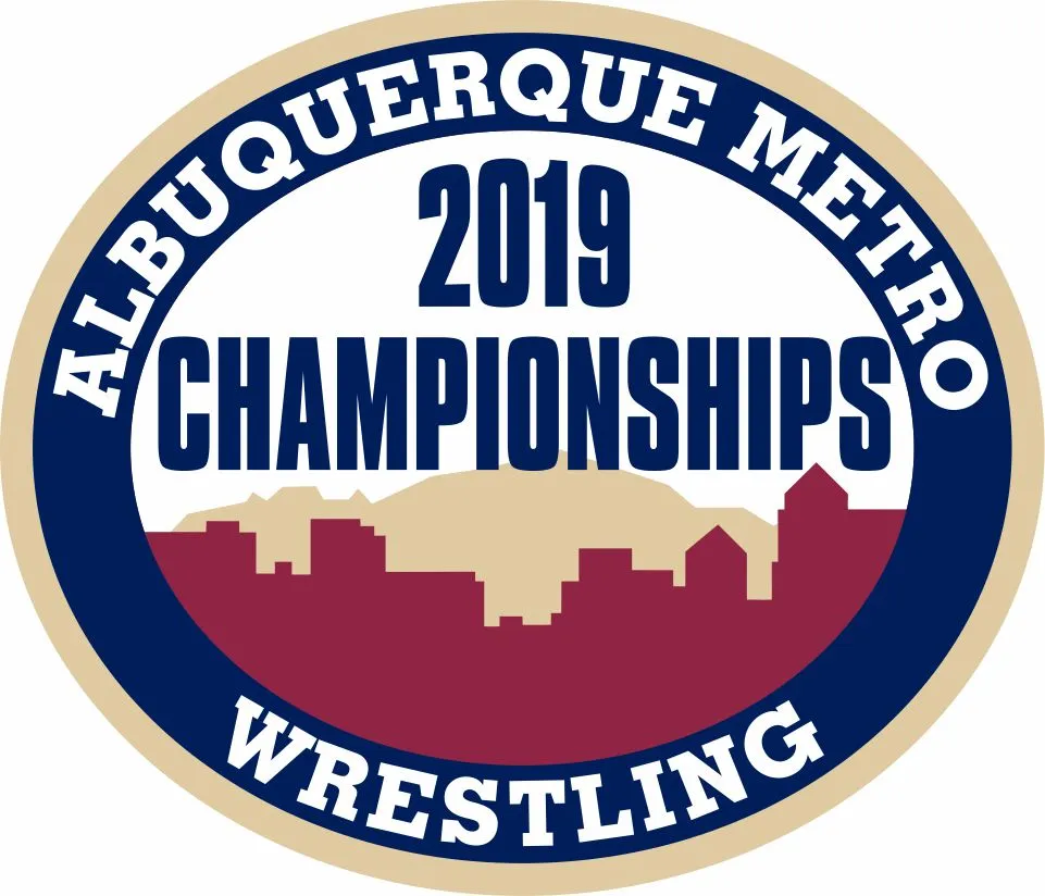 ABQ Metro Wrestling Championship Patches