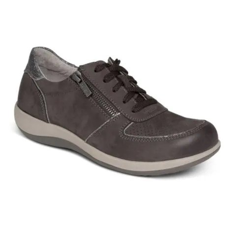 Aetrex Roxy Sneaker (Women) - Dark Grey