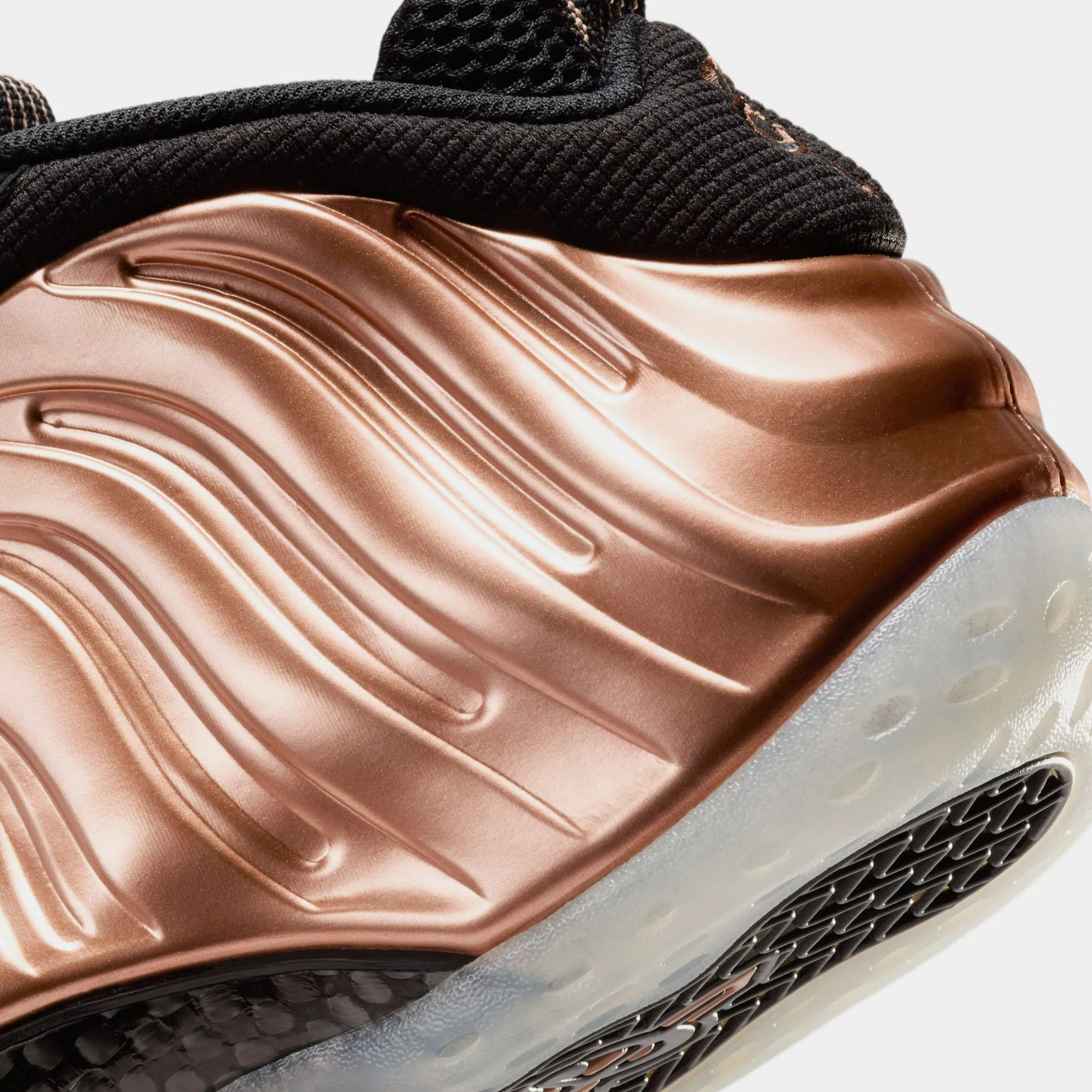 Air Foamposite One Copper Mens Basketball Shoes (Black/Metallic Copper/Off Noir)