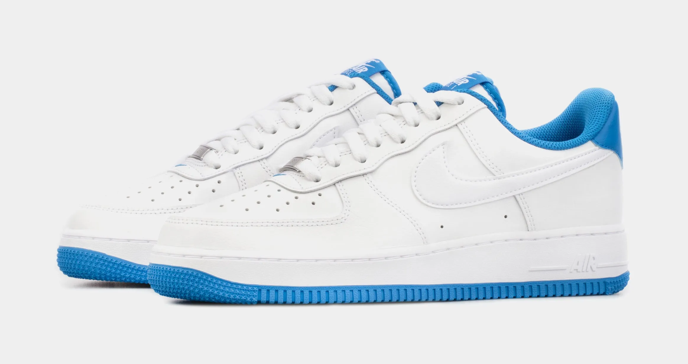 Air Force 1 Low Pronto Blue Mens Lifestyle Shoes (White/Blue)