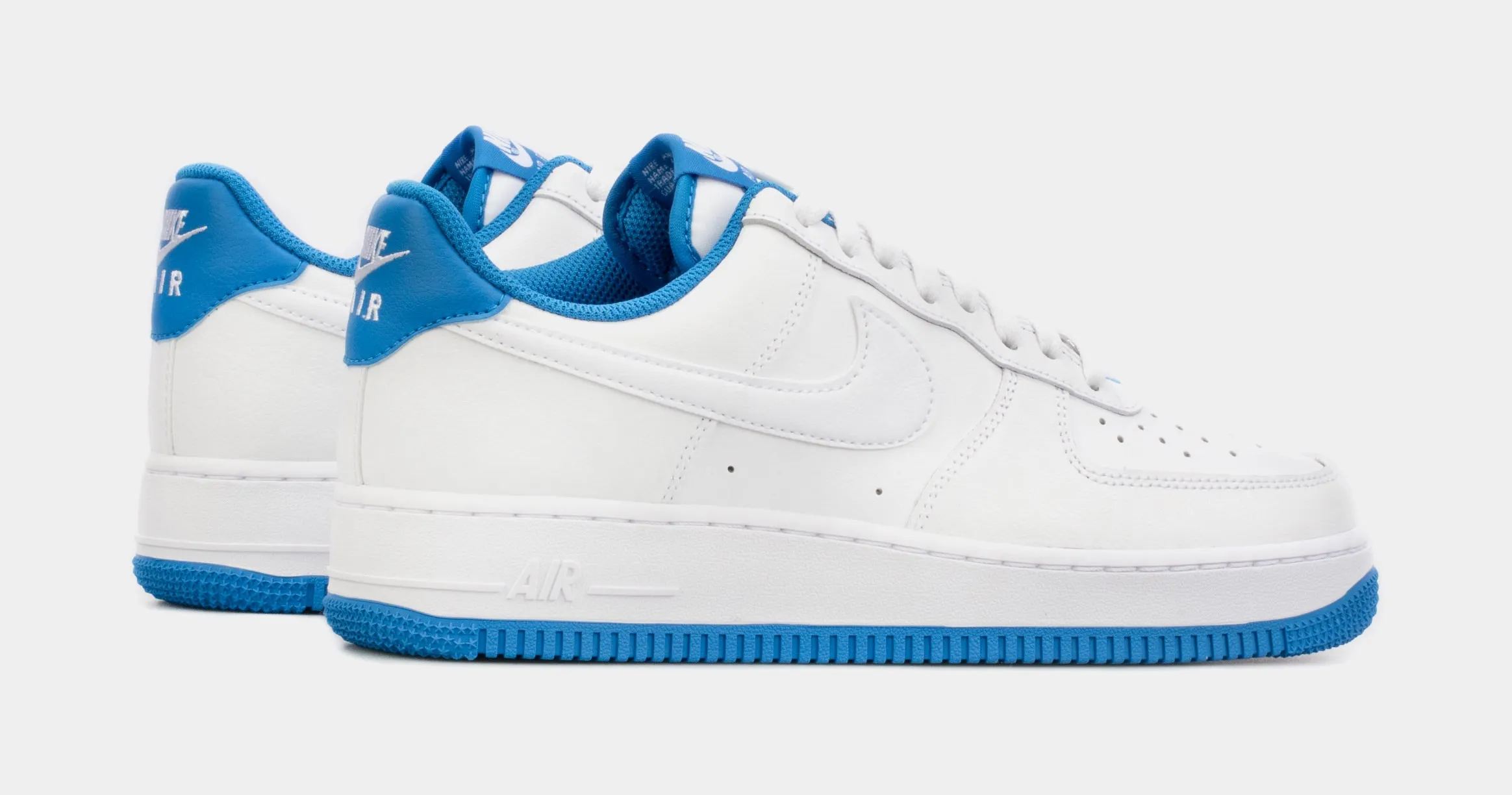 Air Force 1 Low Pronto Blue Mens Lifestyle Shoes (White/Blue)