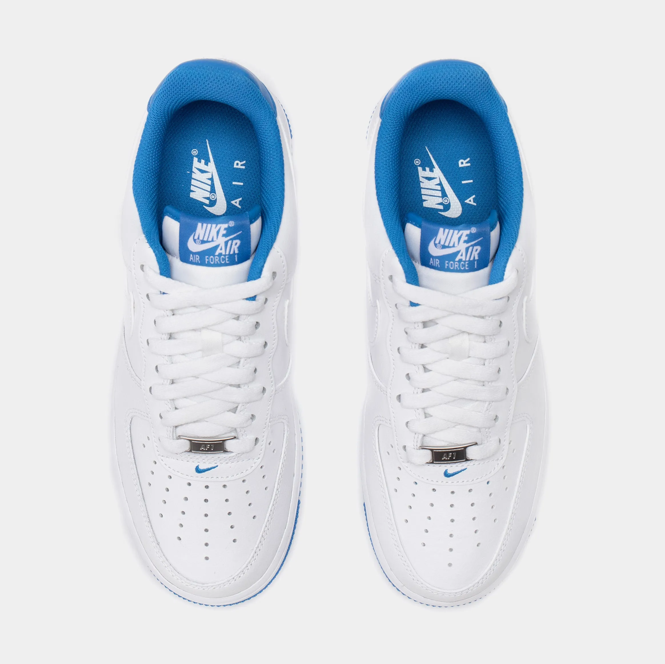 Air Force 1 Low Pronto Blue Mens Lifestyle Shoes (White/Blue)