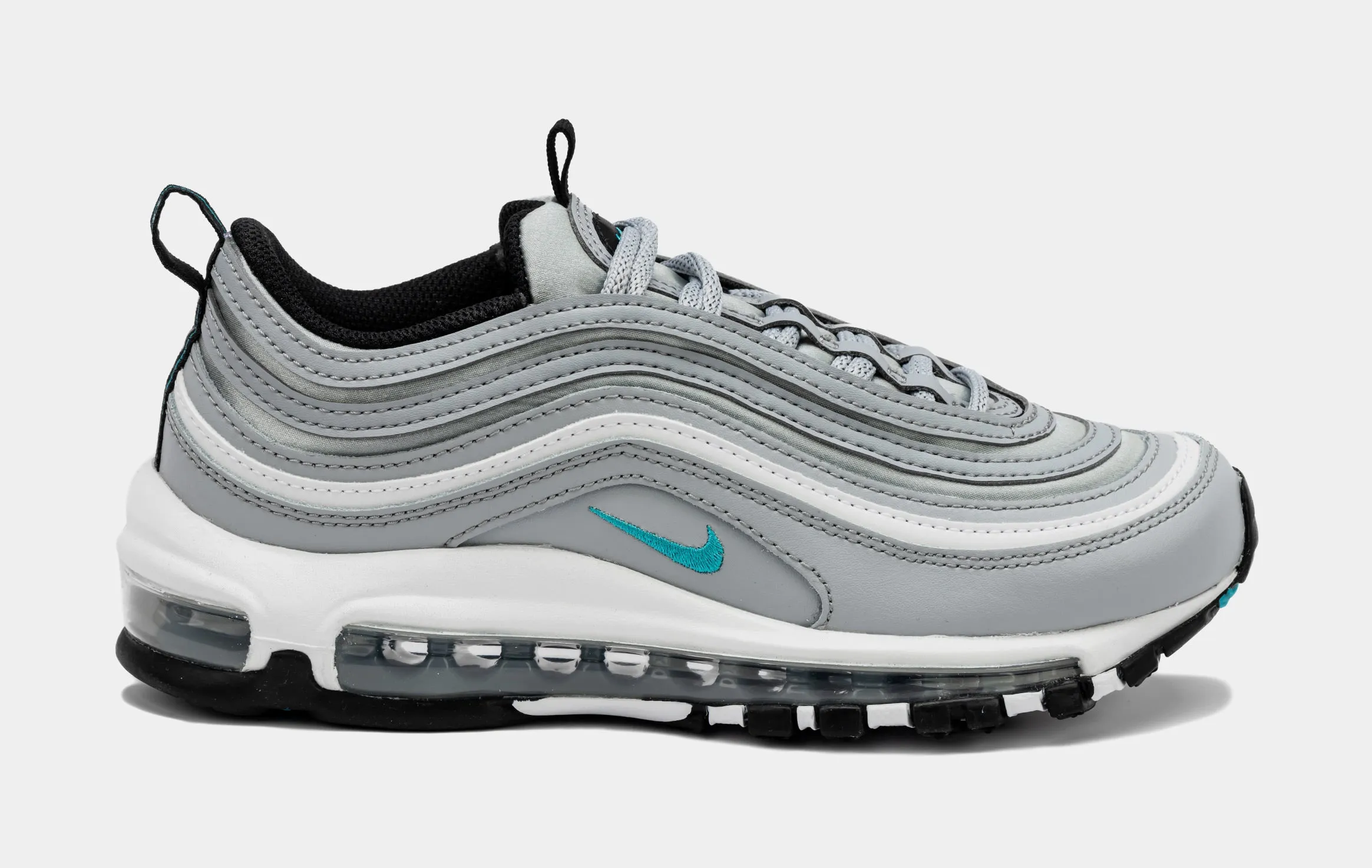 Air Max 97 Womens Running Shoes (Silver/Blue)