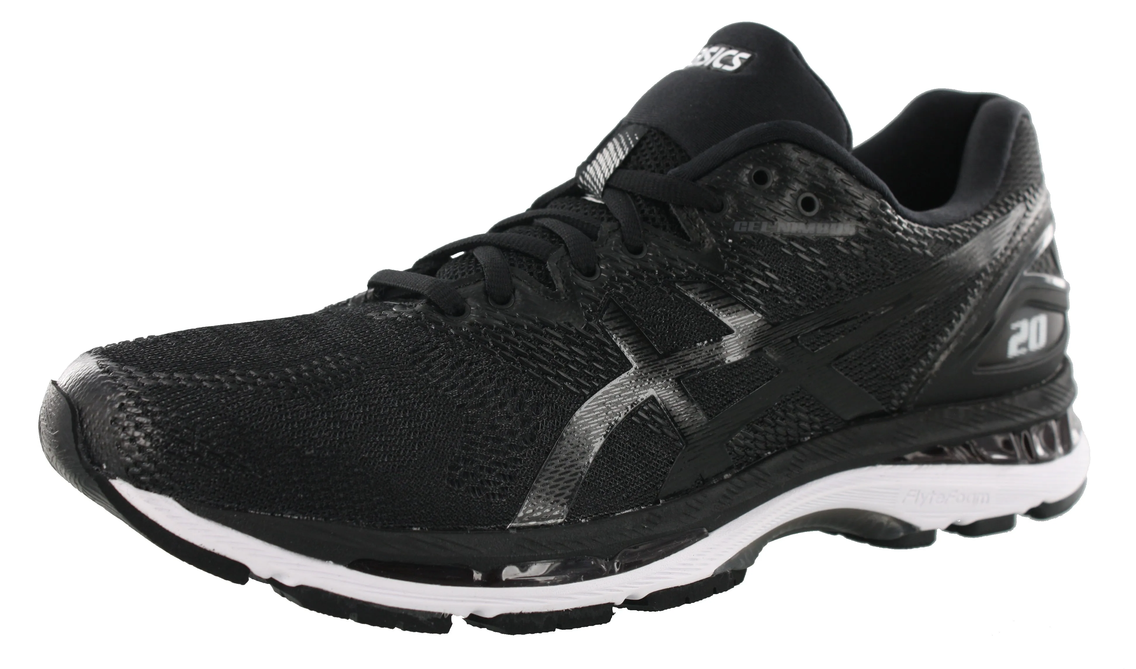 ASICS Men Walking Trail Cushioned Running Shoes Gel Nimbus 20