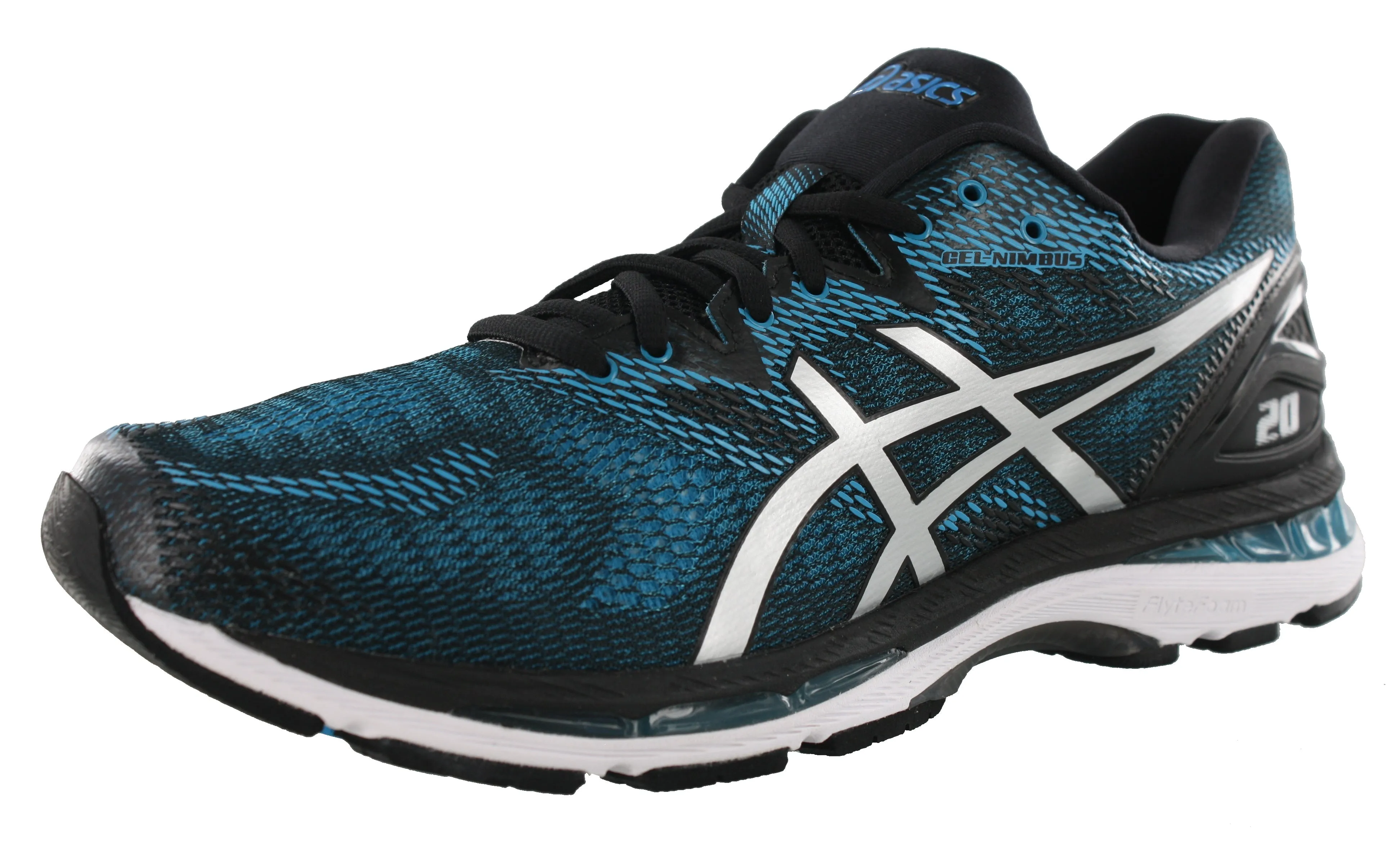 ASICS Men Walking Trail Cushioned Running Shoes Gel Nimbus 20