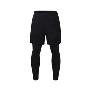 Barrel Men Essential Shorts Leggings-BLACK