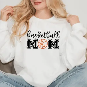 Basketball Mom With Ball | Sweatshirt