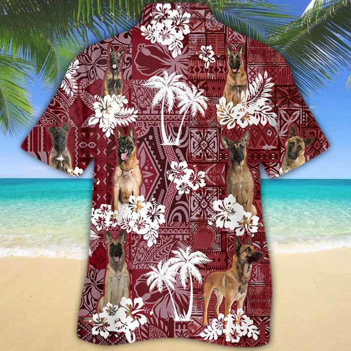 Belgian Malinois Hawaiian Shirt, Coolspod Dog Hawaiian Shirt Short Sleeve For Men Women