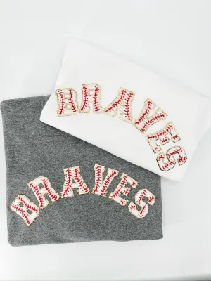 Braves Patch Sweatshirt