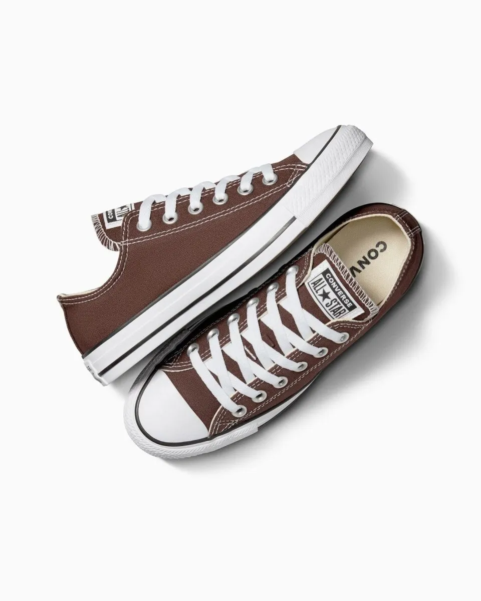 CONVERSE MEN'S CHUCK TAYLOR ALL STAR LOW TOP ETERNAL EARTH LOW TOP BROWN SHOES