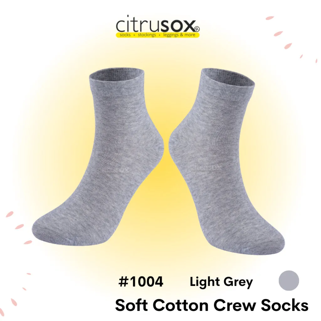 Cotton Crew Socks