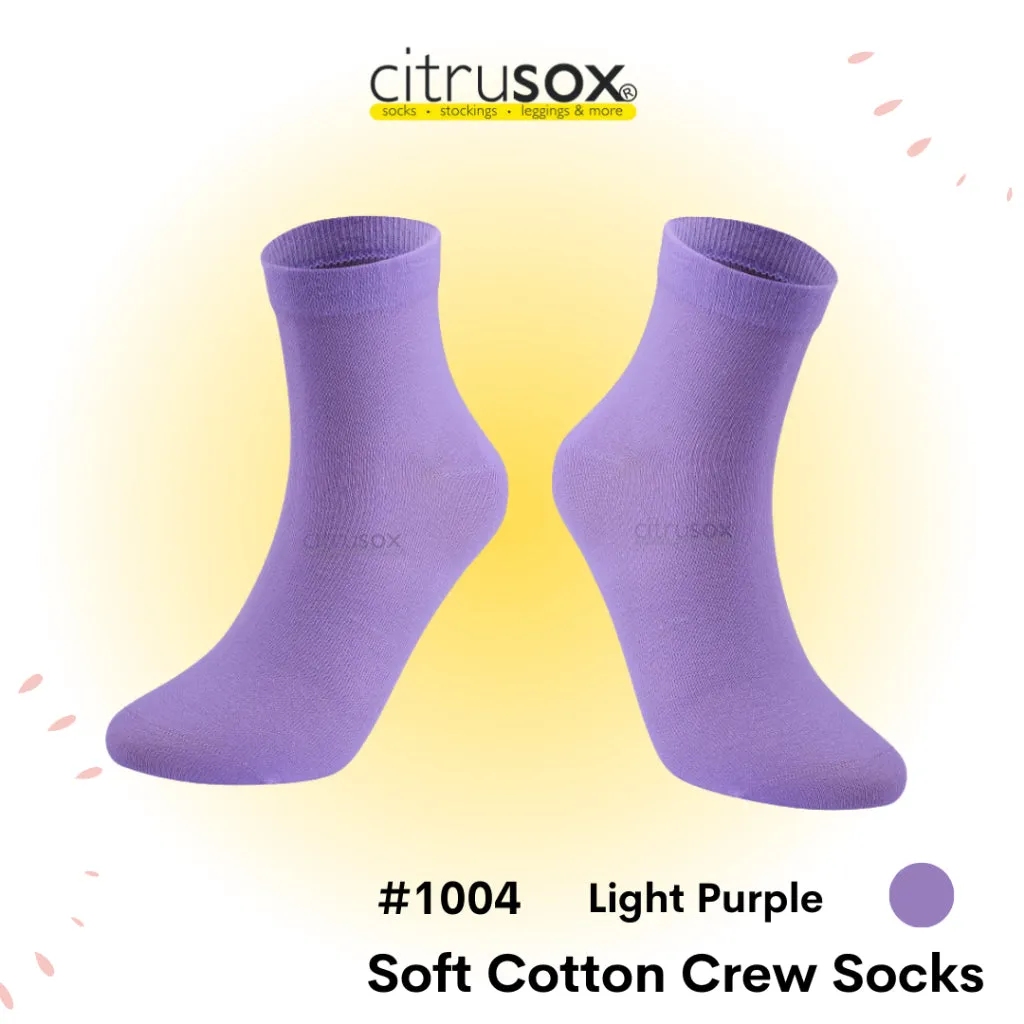 Cotton Crew Socks