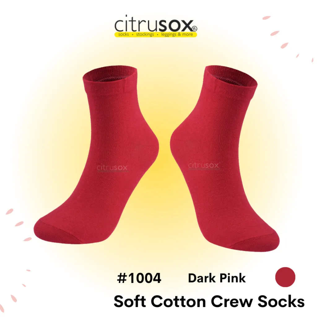 Cotton Crew Socks