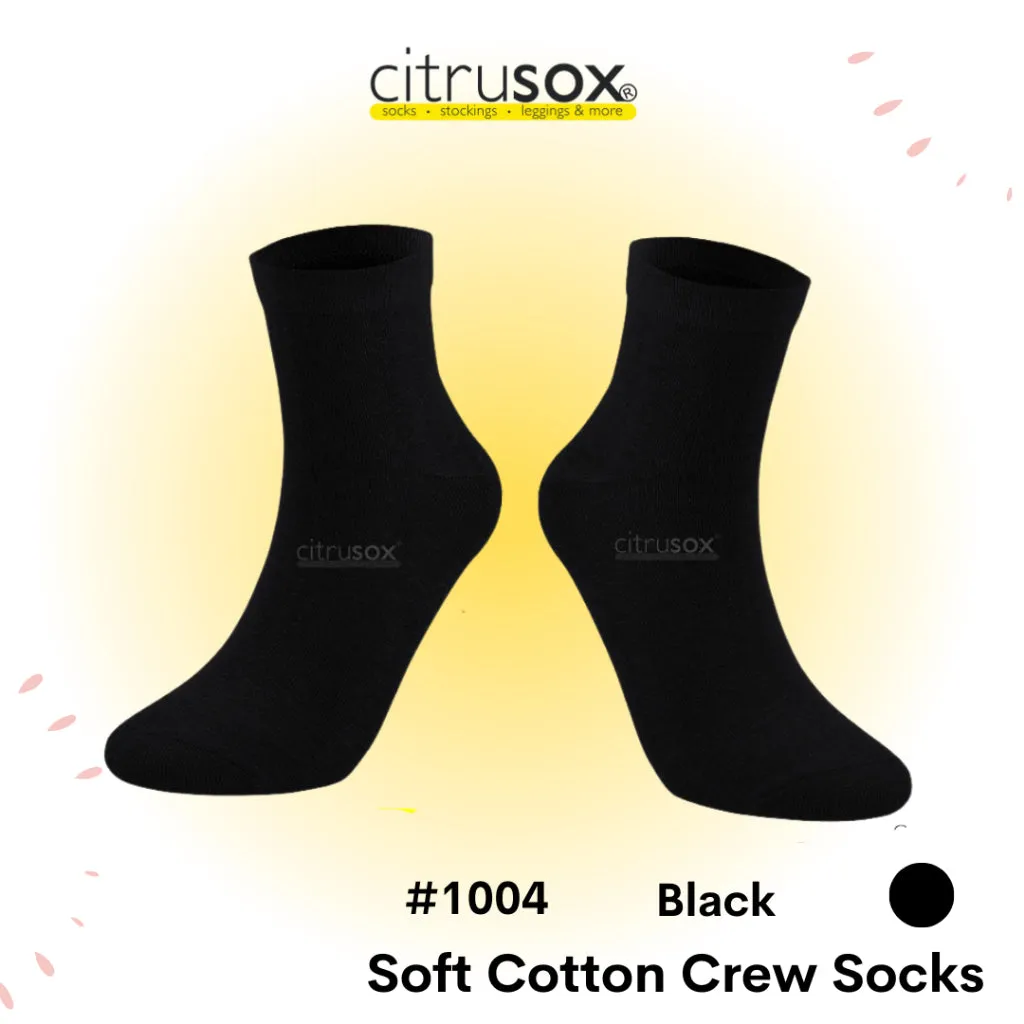 Cotton Crew Socks