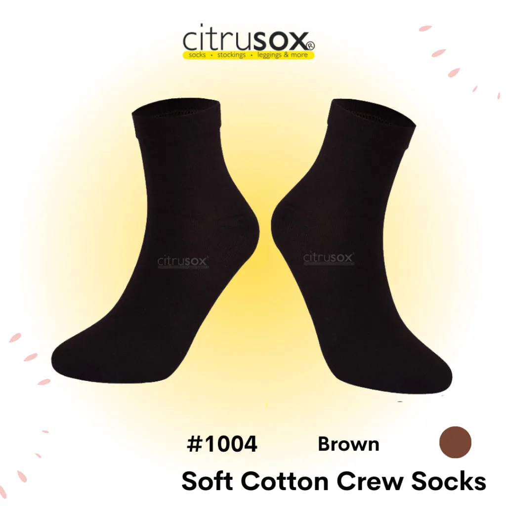 Cotton Crew Socks