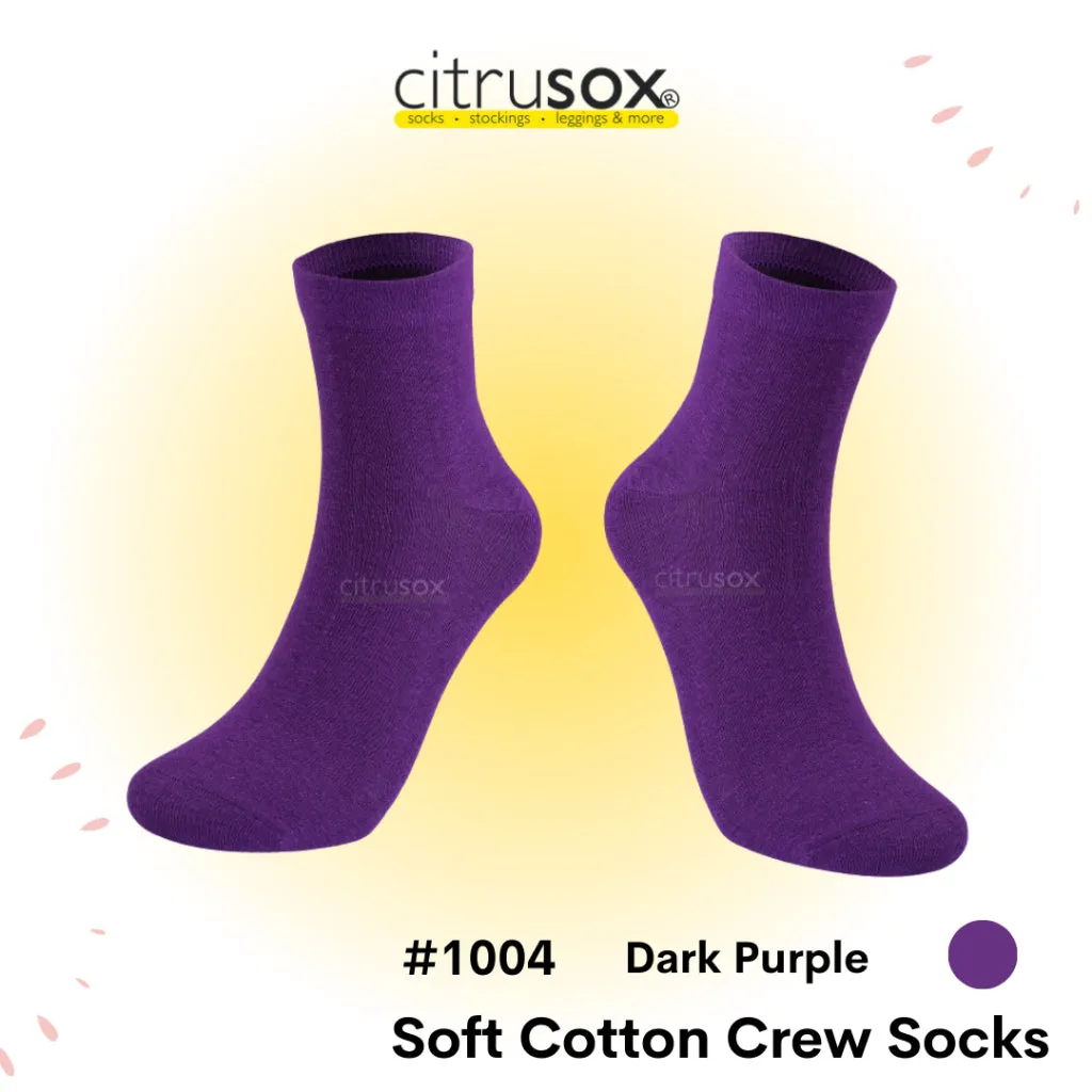 Cotton Crew Socks