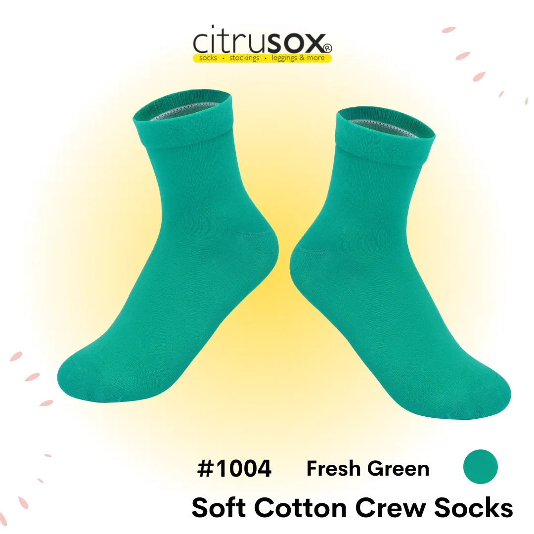 Cotton Crew Socks