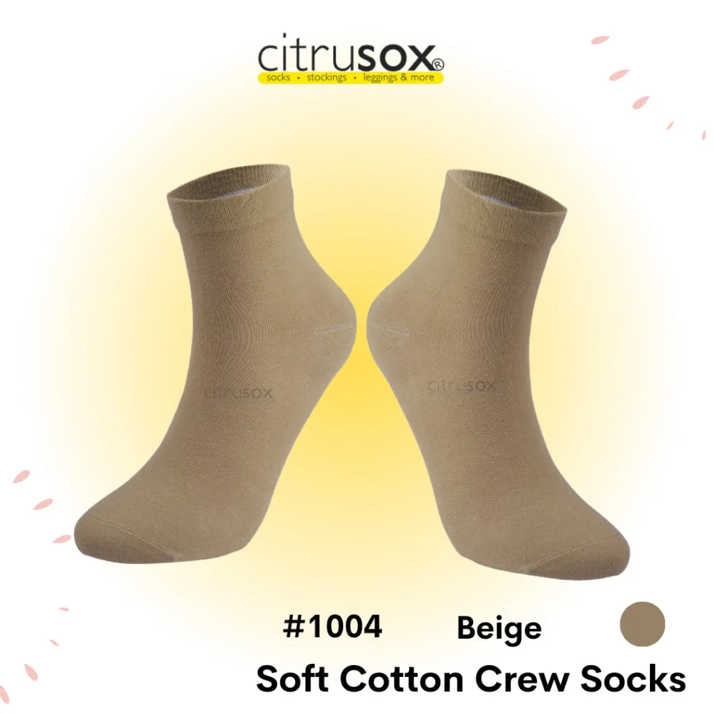 Cotton Crew Socks