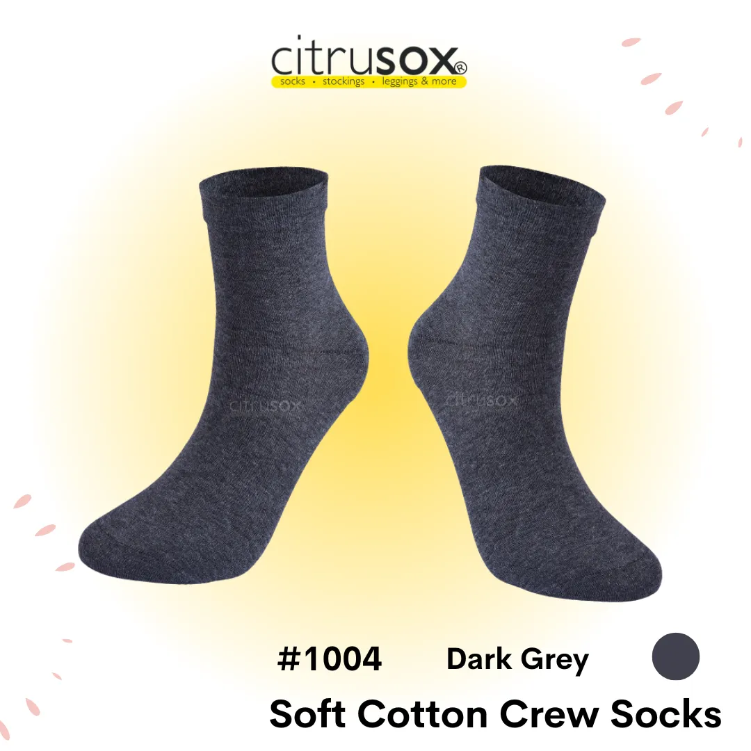 Cotton Crew Socks