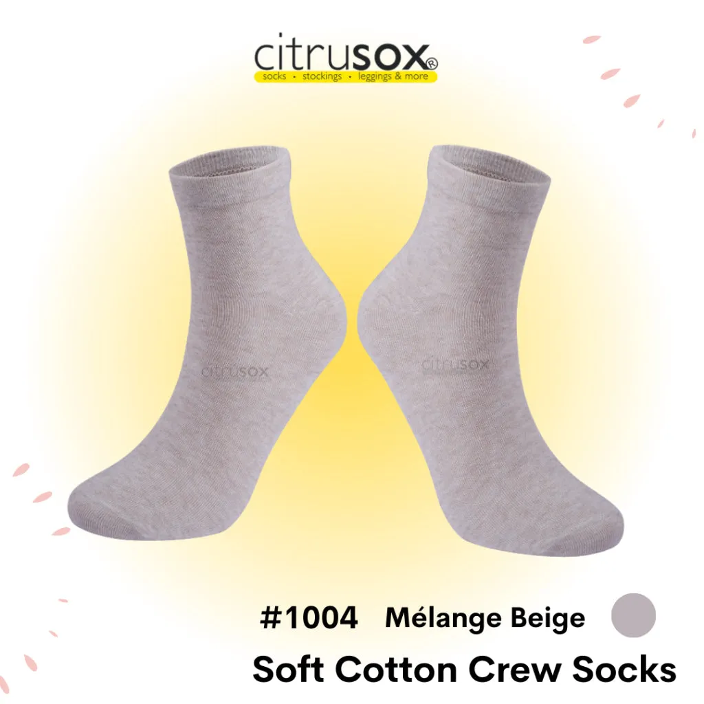 Cotton Crew Socks