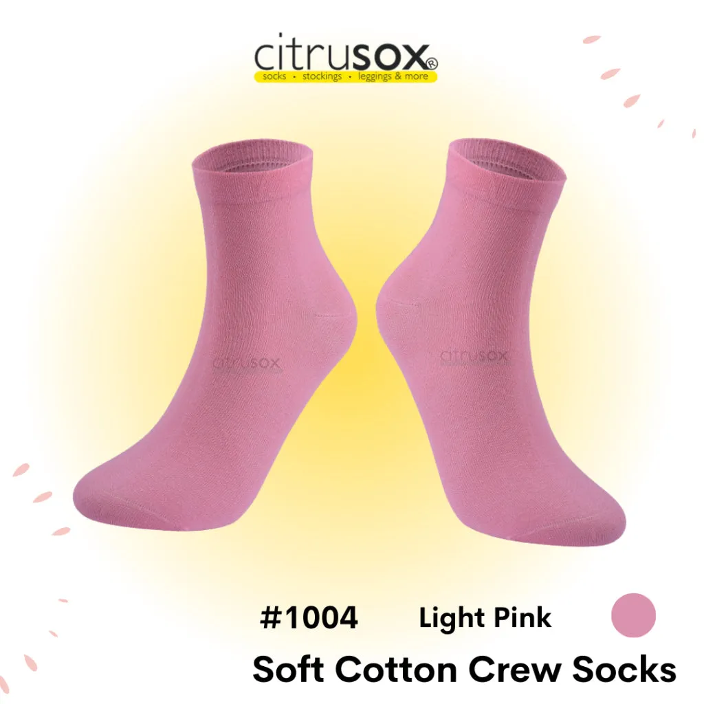 Cotton Crew Socks