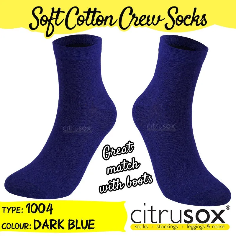 Cotton Crew Socks