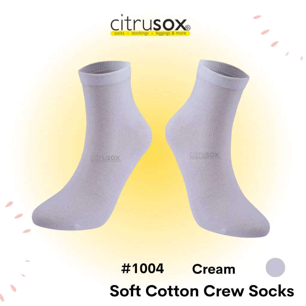 Cotton Crew Socks