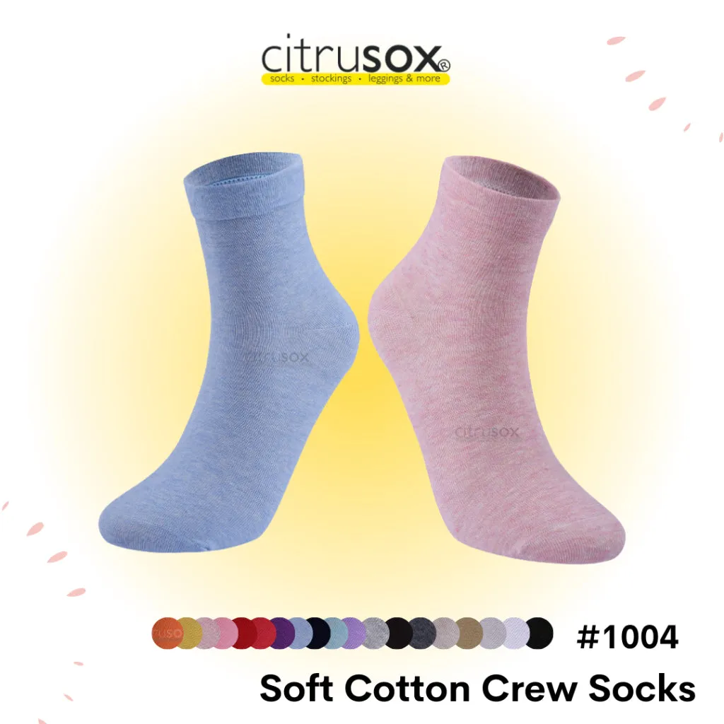 Cotton Crew Socks