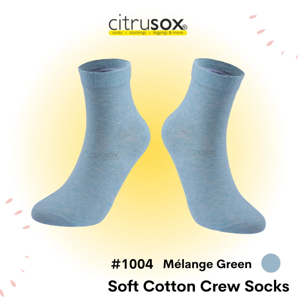 Cotton Crew Socks