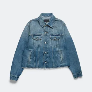 Denim Sports Jacket - Light Blue