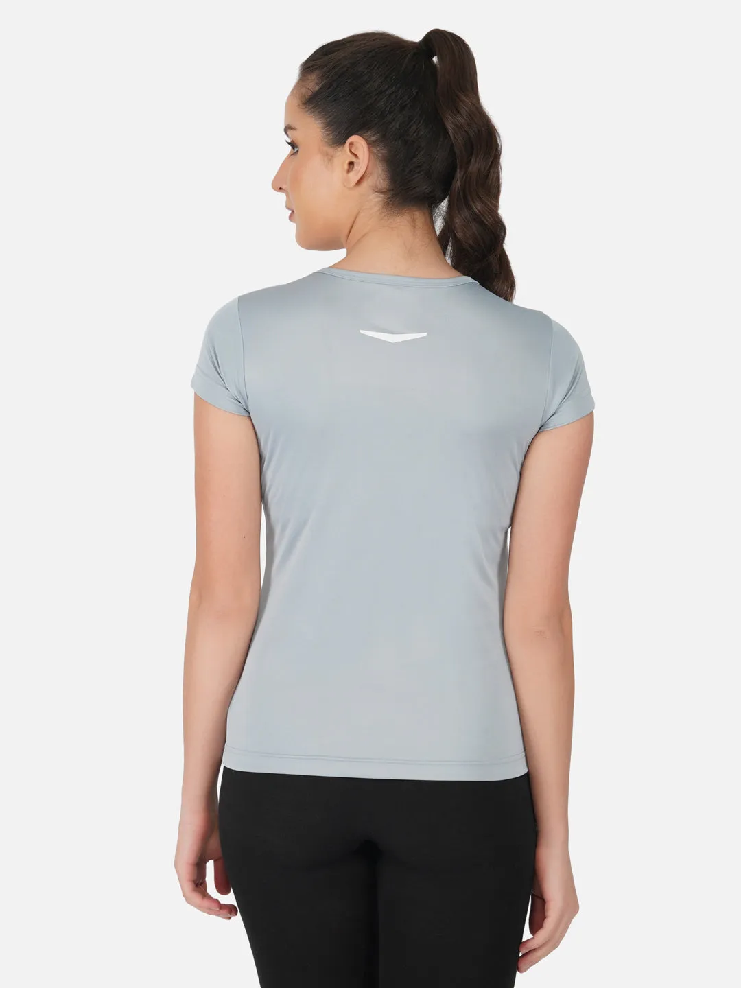 DriSOFT T Shirt Top Ash Blue Women RWW2050