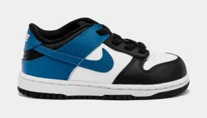 Dunk Low Industrial Blue Infant Toddler Lifestyle Shoes (Black/Blue)