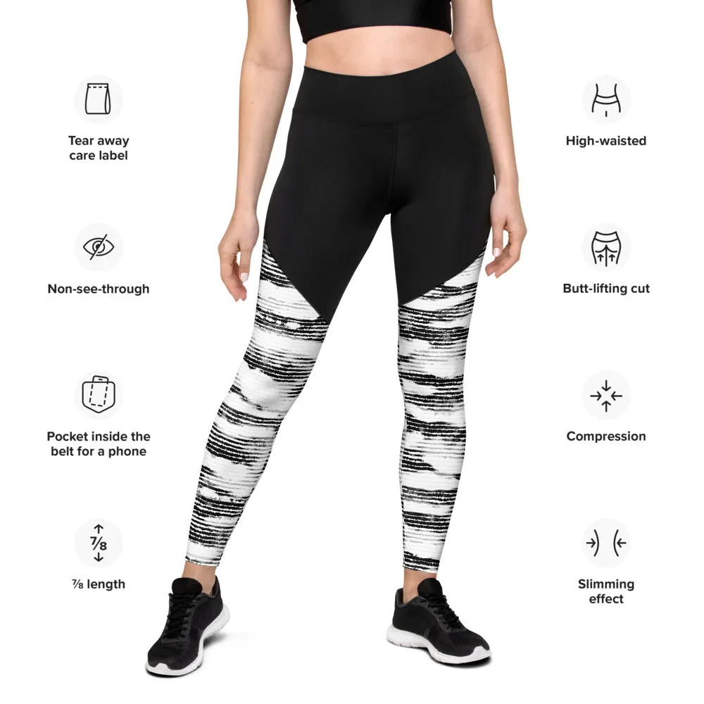 Electric Riot High Intensity Sports Leggings