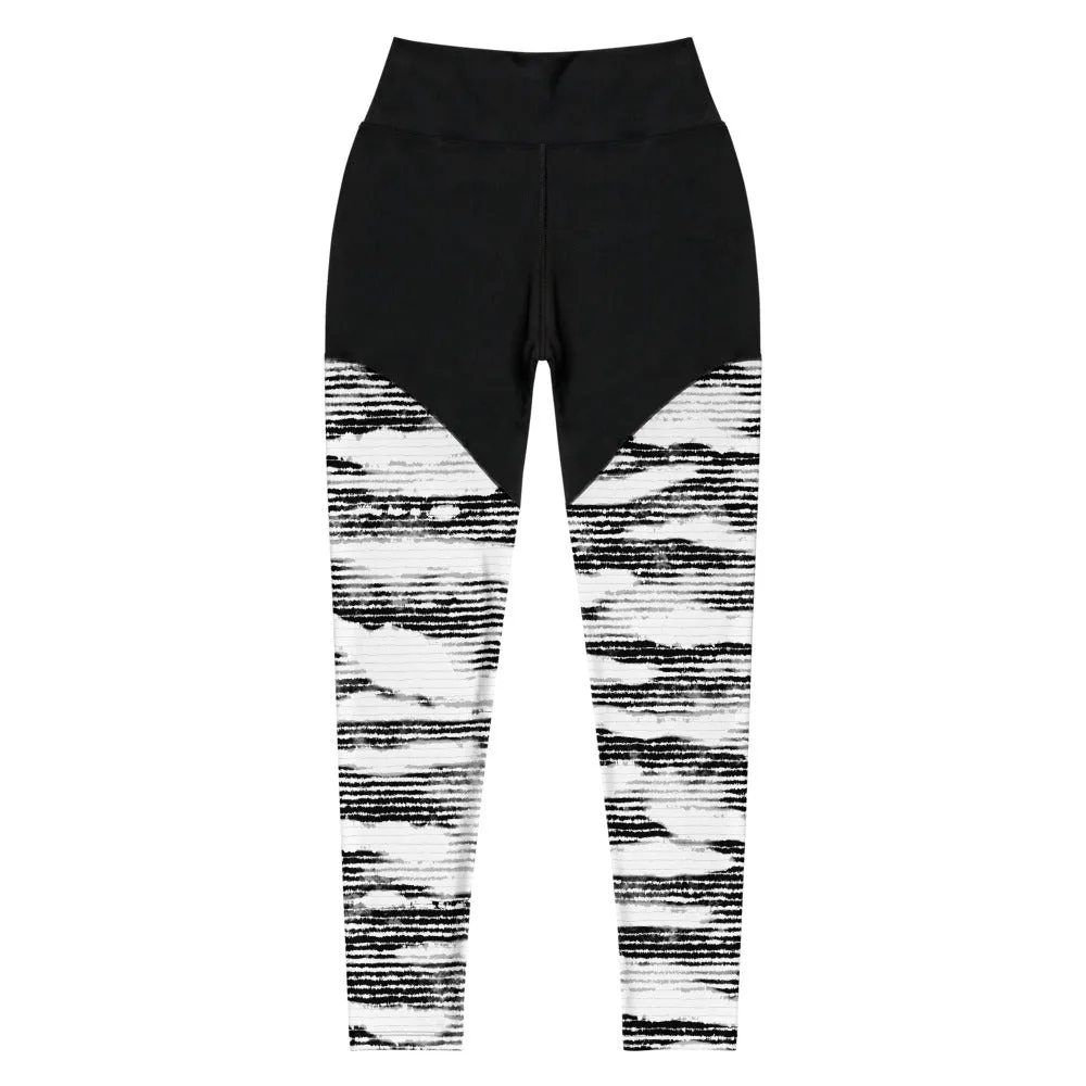 Electric Riot High Intensity Sports Leggings