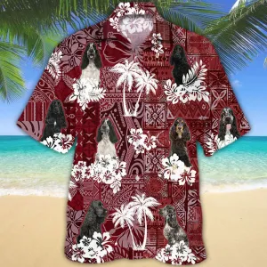 English Cocker Spaniel Hawaiian Shirt, Hawaii Aloha Beach Shirt For Men Women