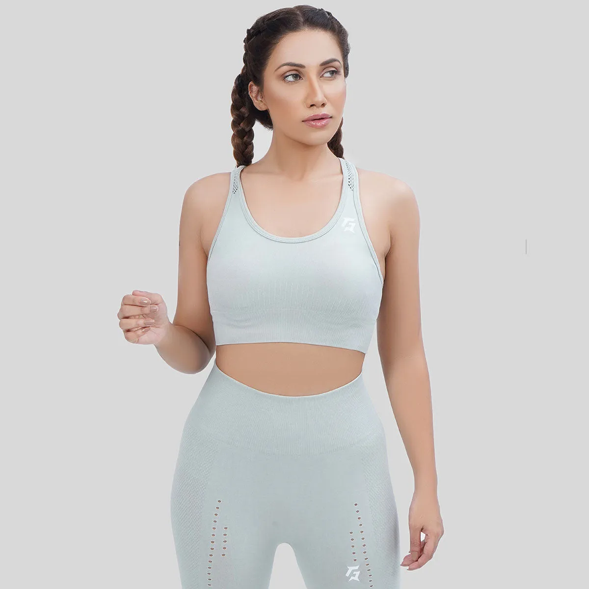 Excel Seamless Sports Bra (Mint)