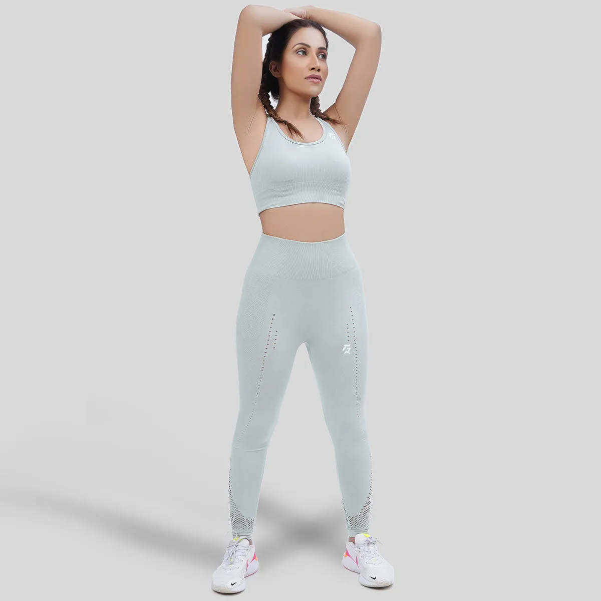 Excel Seamless Sports Bra (Mint)