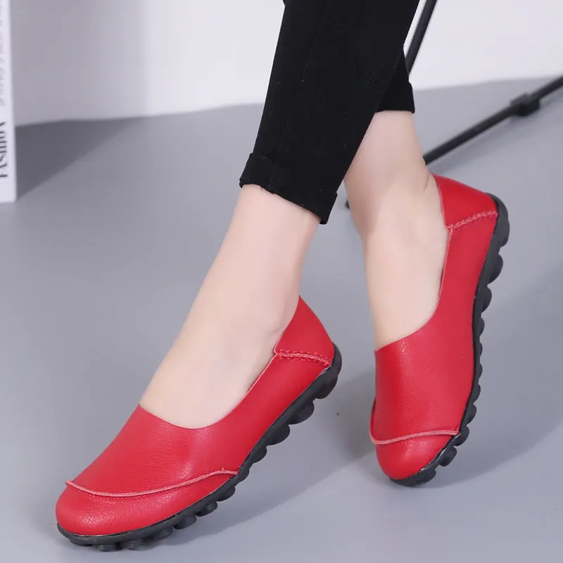 Feel the Comfort with Owlkay Flat Bottomed Casual Pregnant Women Shoes