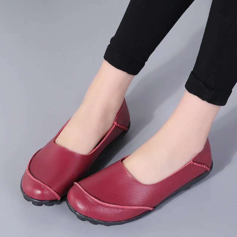 Feel the Comfort with Owlkay Flat Bottomed Casual Pregnant Women Shoes