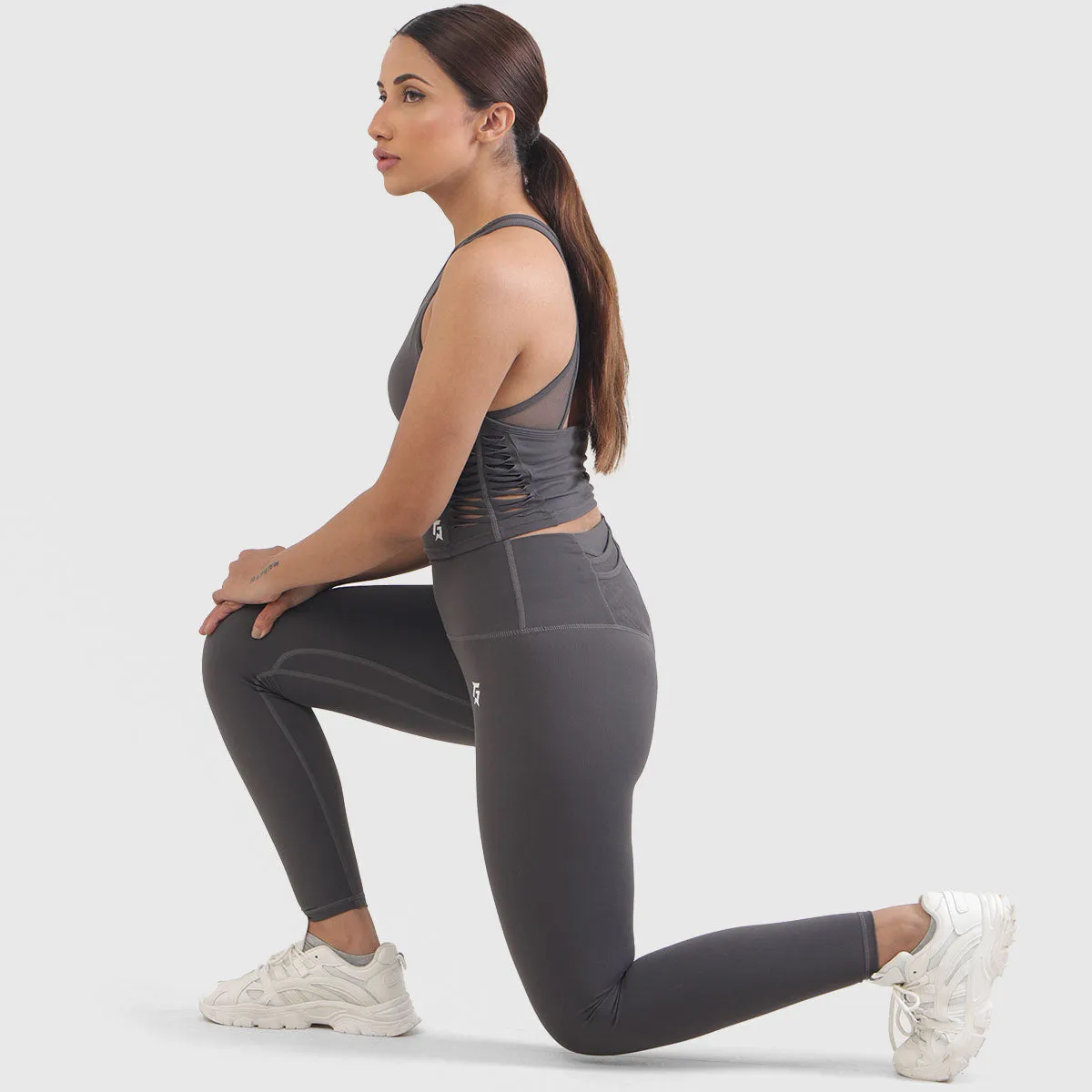 Focus Leggings (Charcoal)