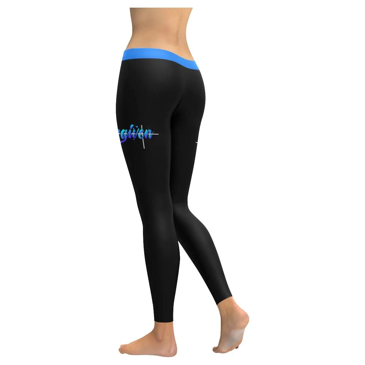 Forgiven Soft Leggings For Women - Christian Leggings For Women