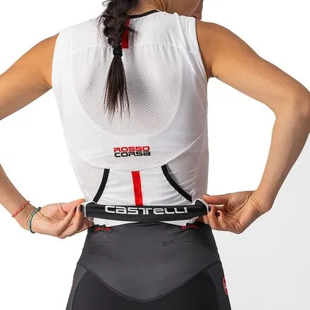 Free 2 Triathlon Jersey - Castelli Women, White/Black