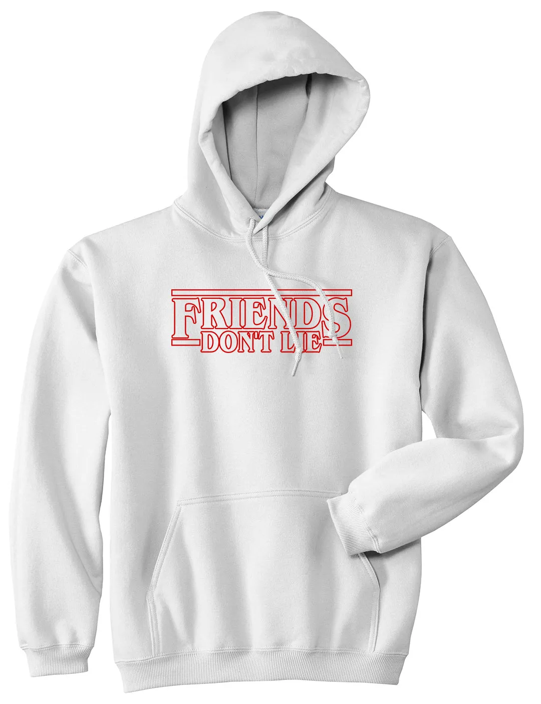 Friends Dont Lie Mens Pullover Hoodie