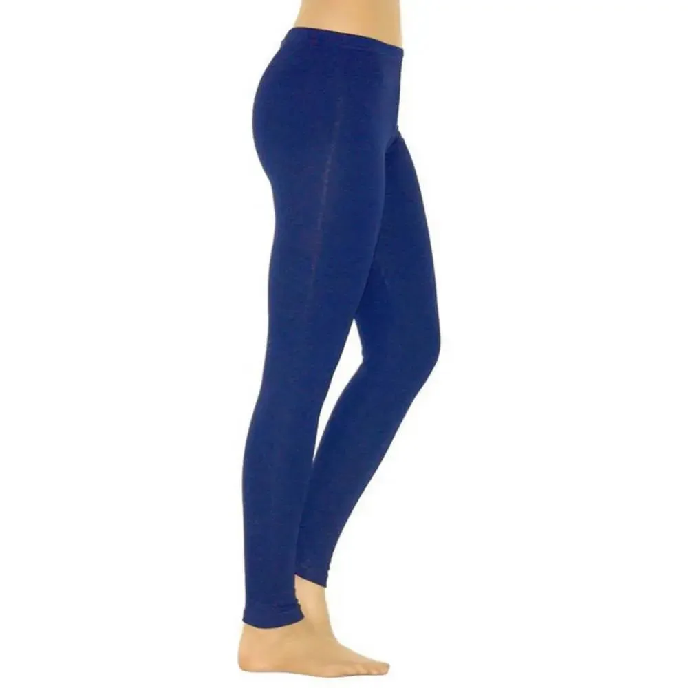 HOTLadies Solid Elastic High Waist Leggings Yoga