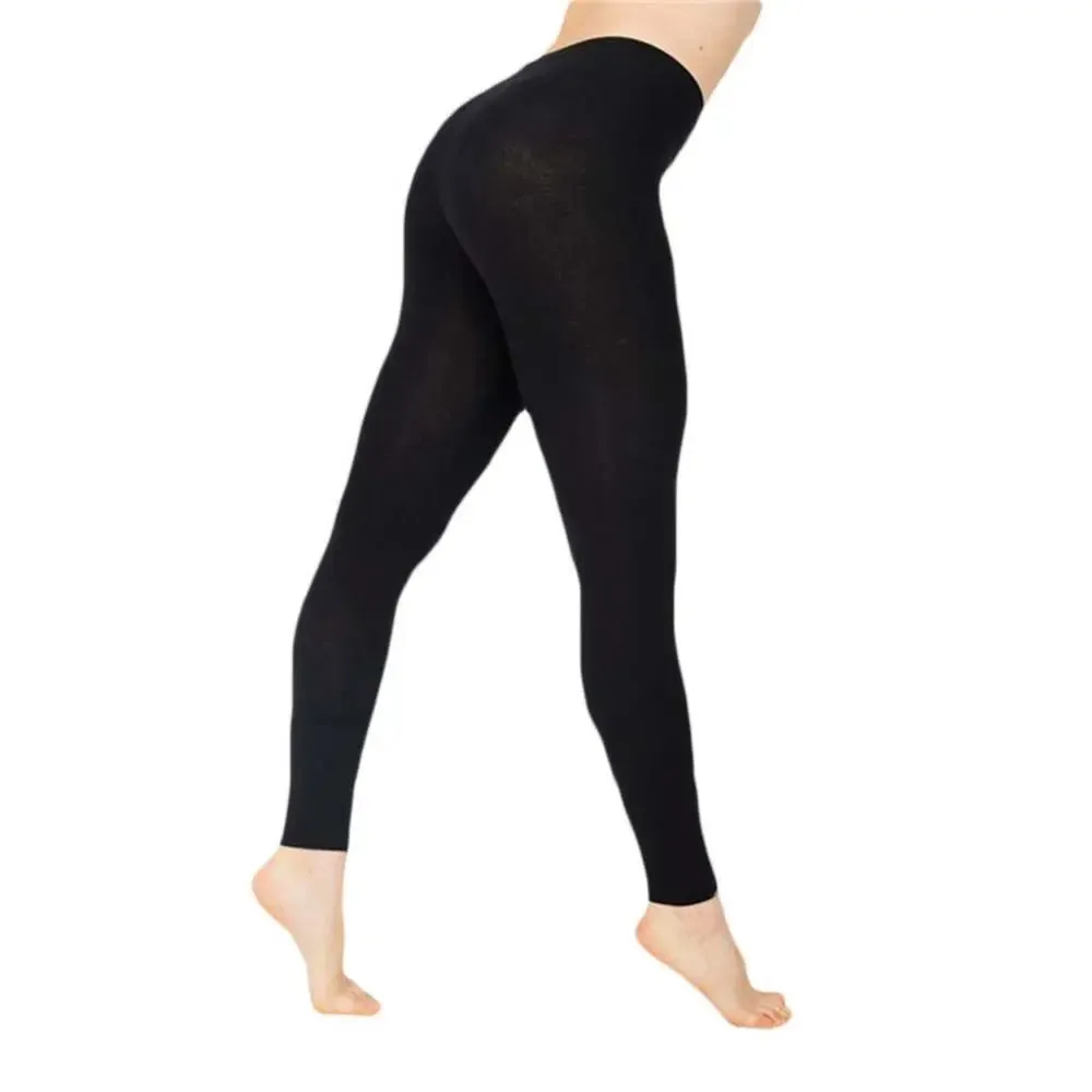 HOTLadies Solid Elastic High Waist Leggings Yoga