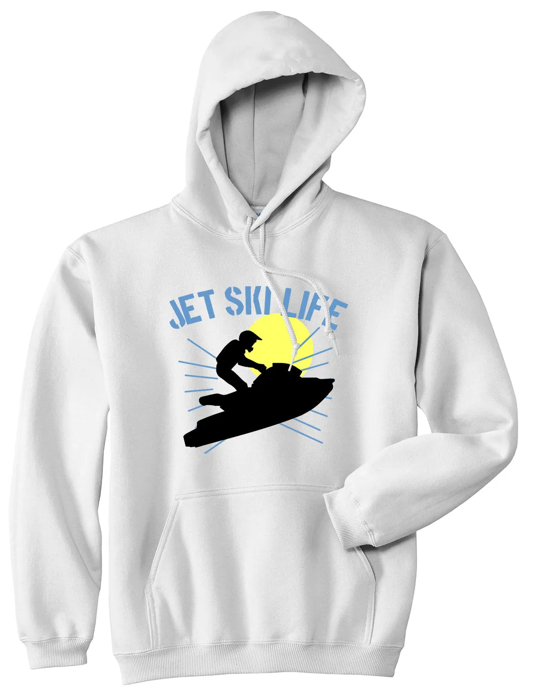 Jetski Jet Ski Life Mens Pullover Hoodie