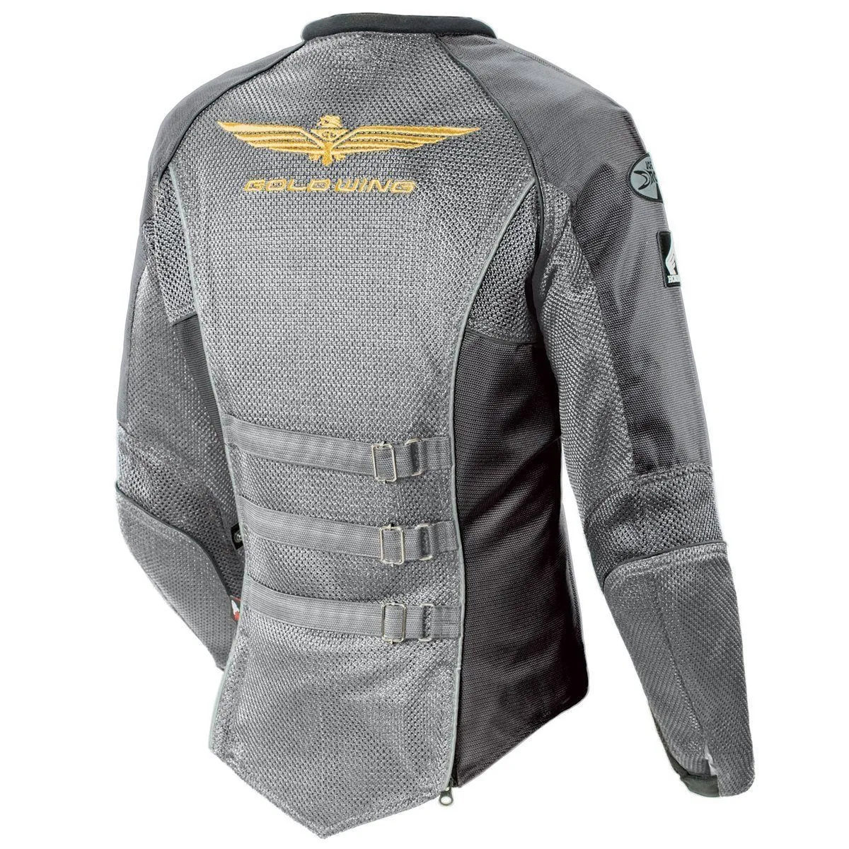 Joe Rocket 'Skyline 2.0' Womens Silver/Grey Mesh Motorcycle Jacket