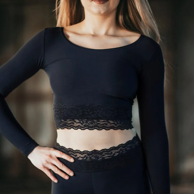 Lace crop top Pavi