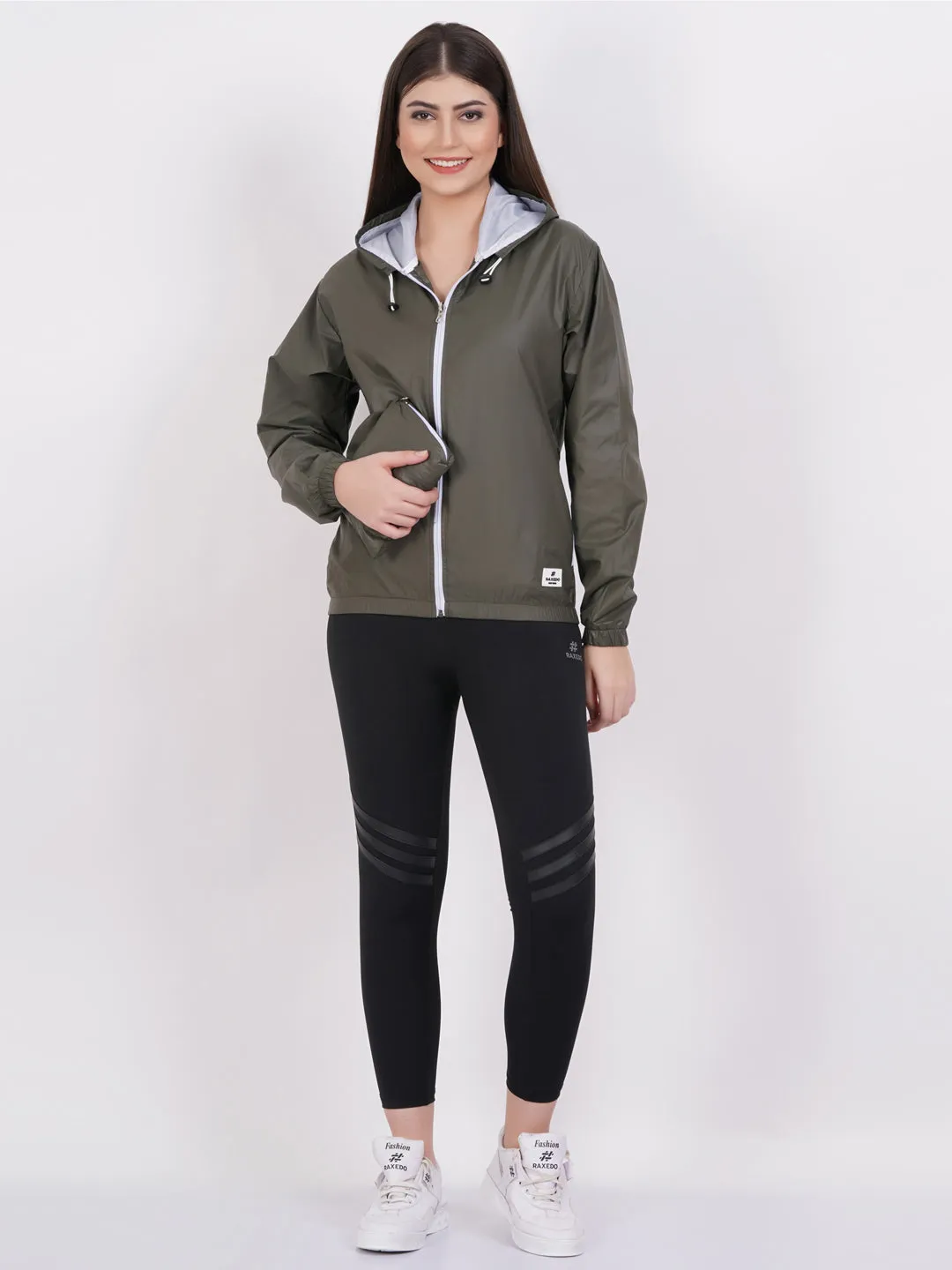 Lightweight Jacket for Men and Women - Unisex Jacket with Pouch Pocket